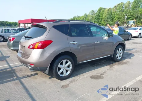 2009 Nissan Murano S из США, поврежденный, VIN JN8AZ18W09W200643